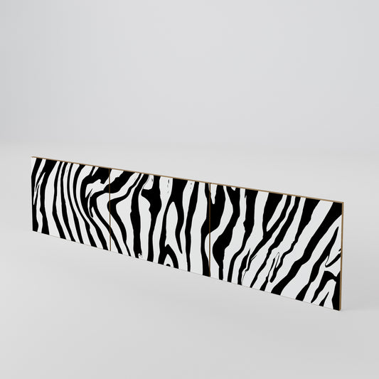 SPLENDID ZEBRA Sada 3 ks dvířek k TV stolku