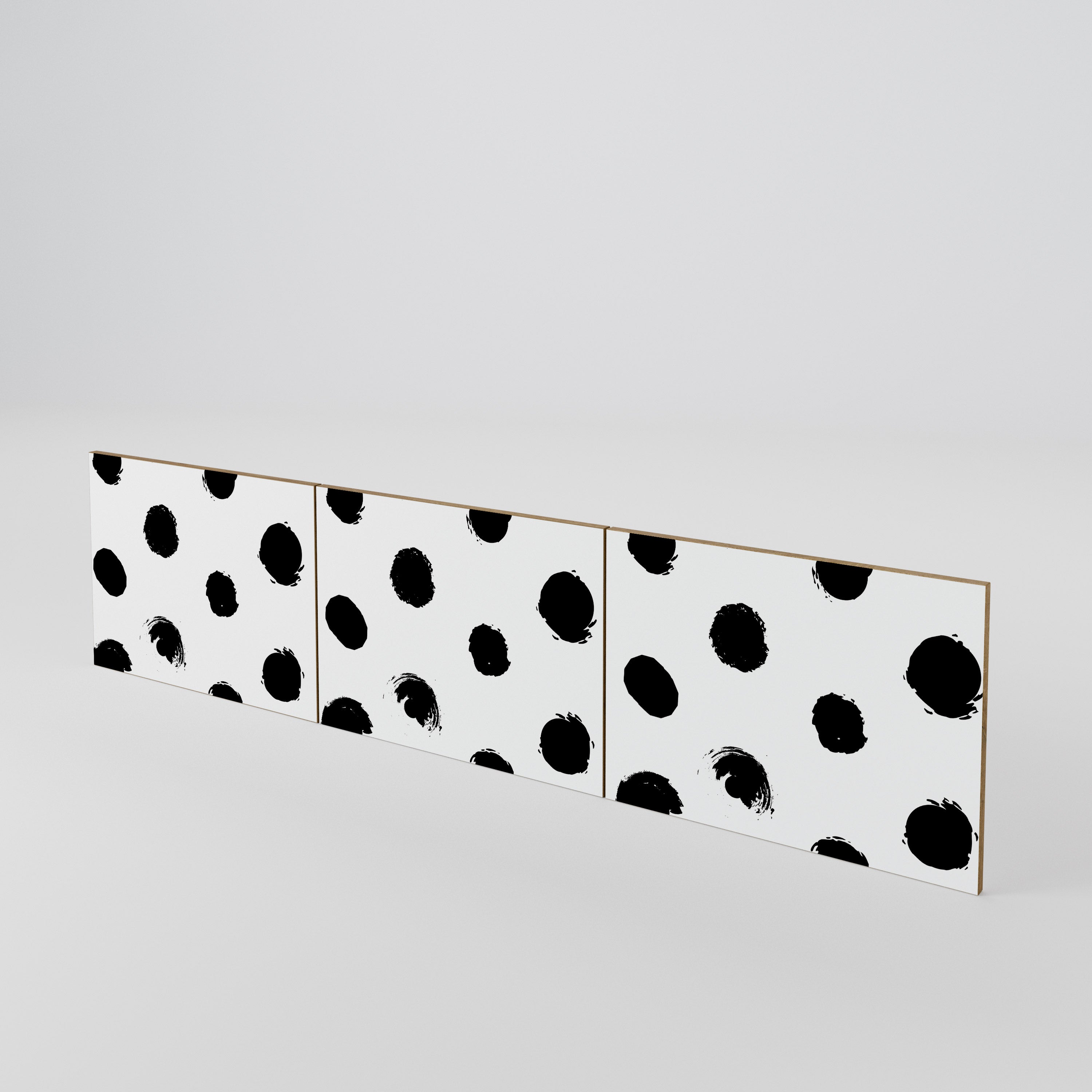 SLIPPING MINUTES 3-Piece TV Cabinet Door Set