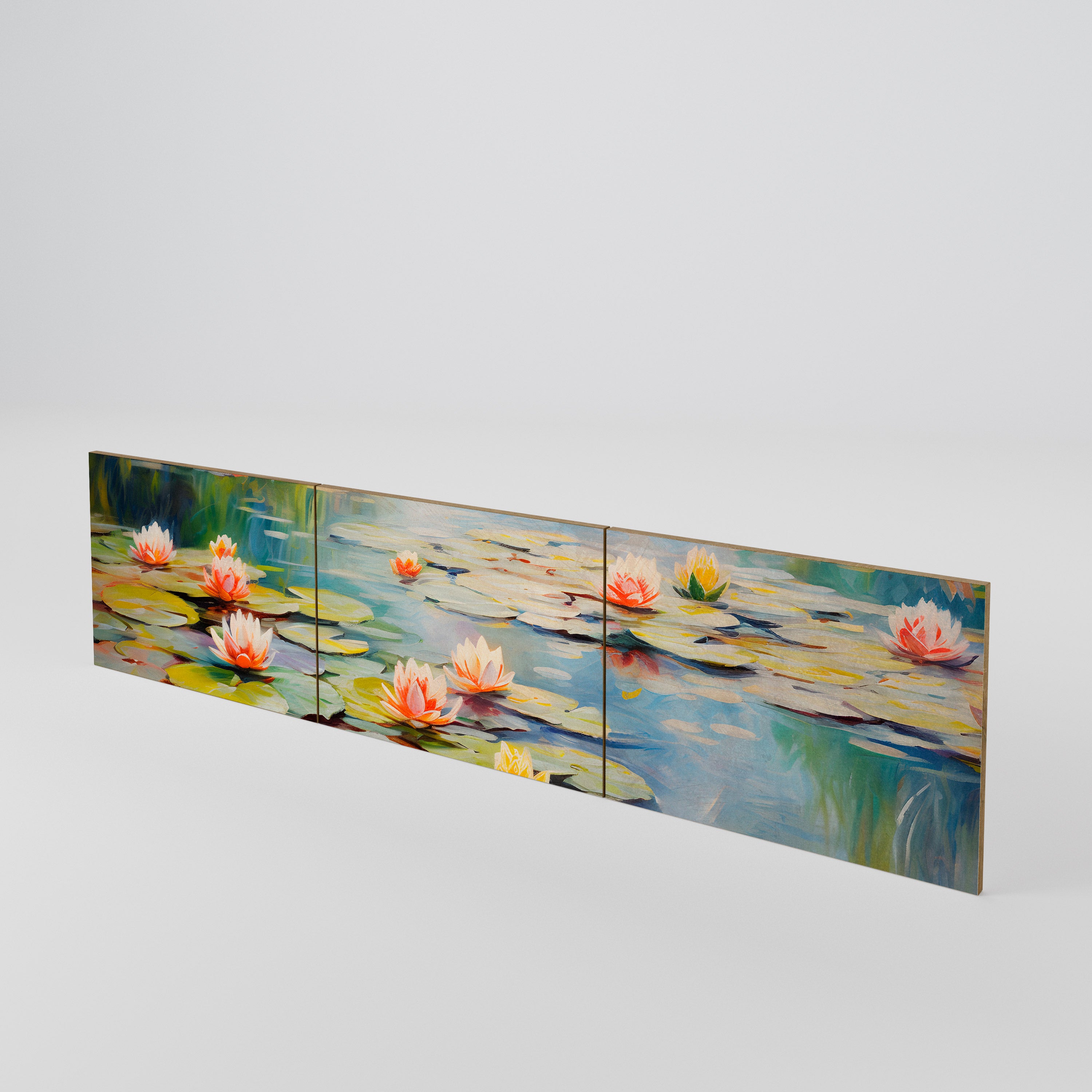 BLOOMING WATERS Sada 3 ks dvířek k TV stolku