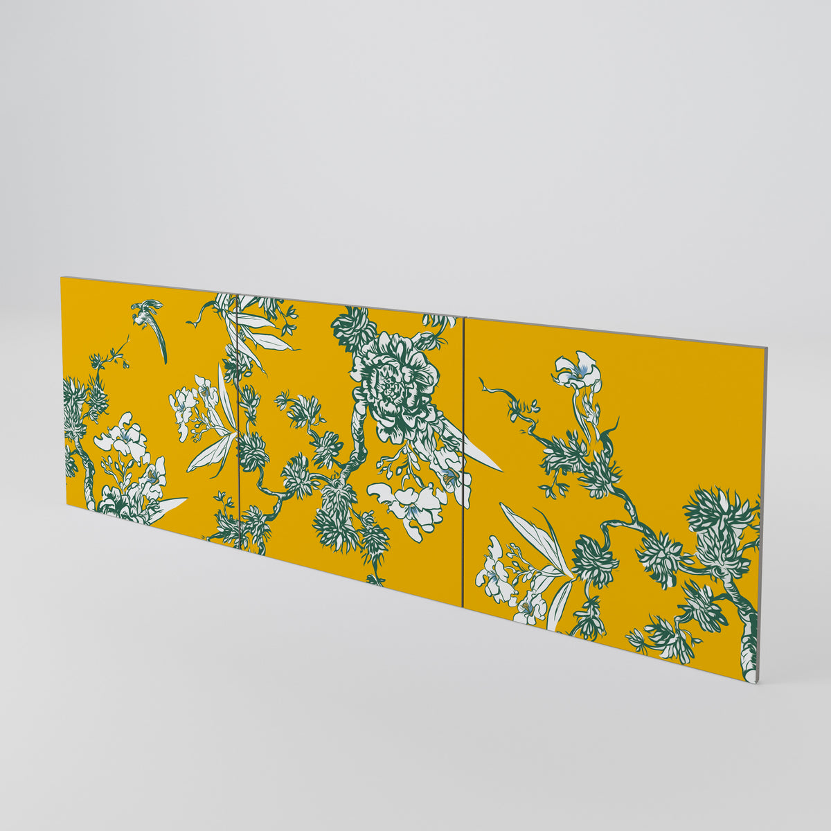 YELLOW CHINOISERIE Sada 3 ks dvířek ke komodě