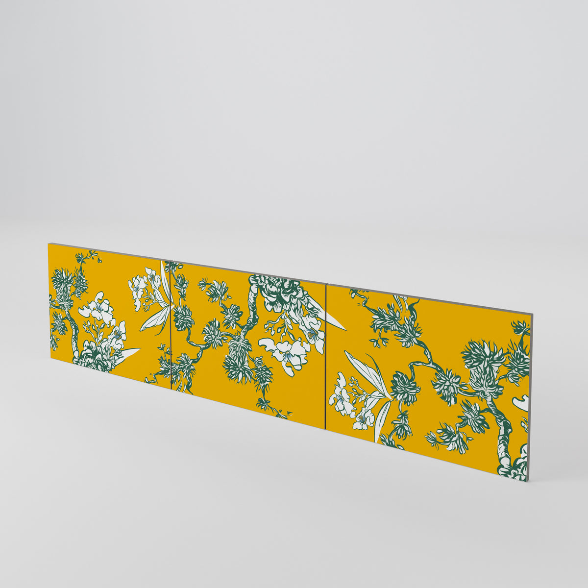 YELLOW CHINOISERIE Sada 3 ks dvířek k TV stolku