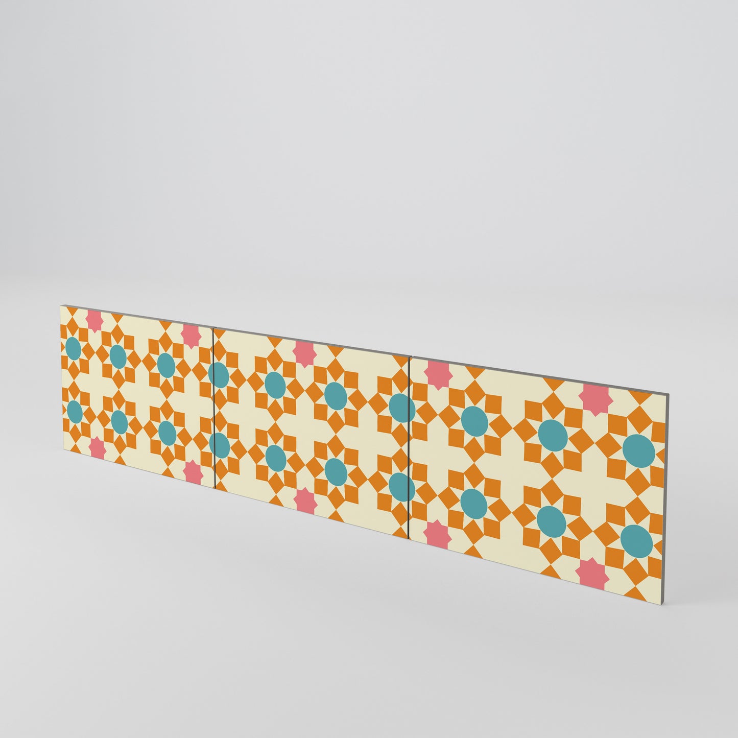 FLORAL DECOR Sada 3 ks dvířek k TV stolku